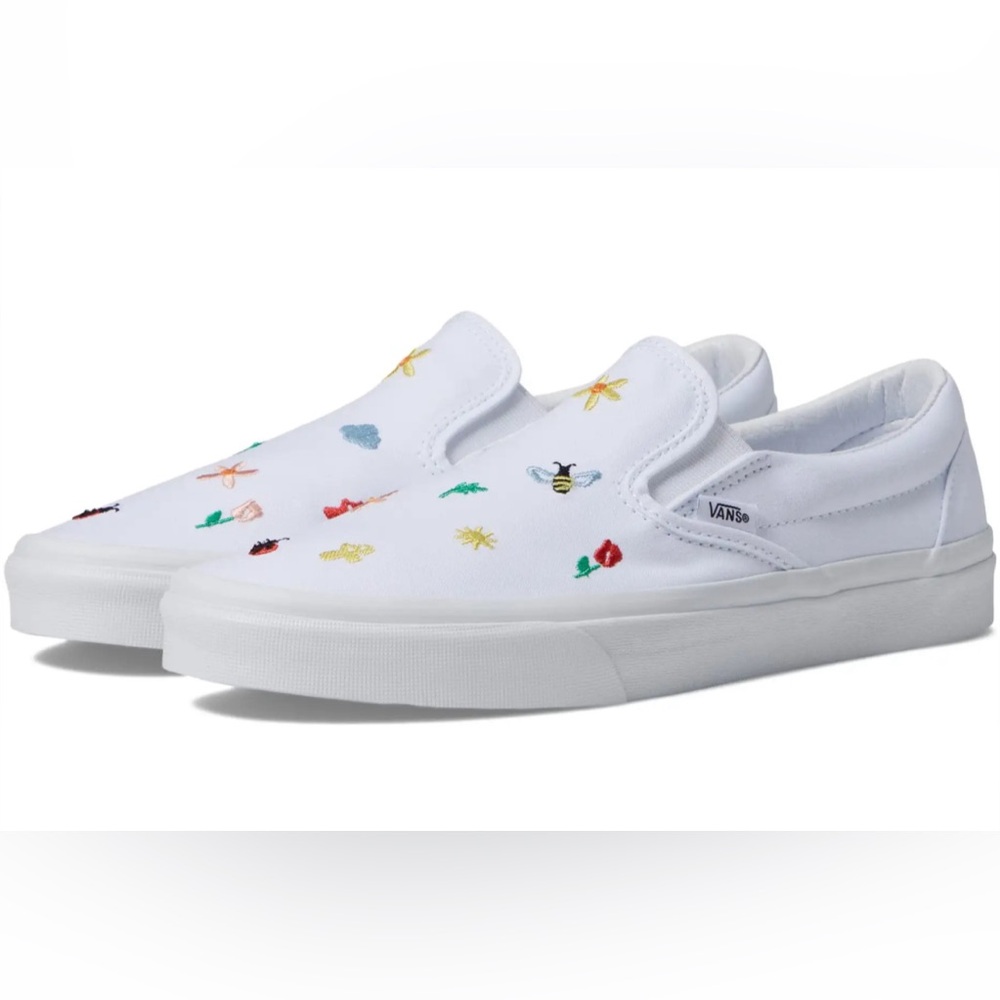 Vans Kids’ Slip-On Garden Party Shoes Size 2.5